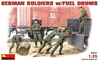 [ MINIART35041 ] MINIART Germ.Soldiers + Fuel   1/35 nml