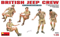 [ MINIART35051 ] MINIART British Jeep Crew      1/35