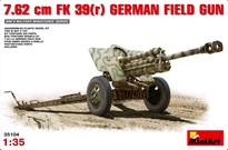 [ MINIART35104 ] Miniart 7,62cm FK39 German Field Gun   1/35
