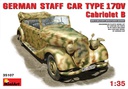 [ MINIART35107 ] German Staff Car 170V Cabr.    1/35