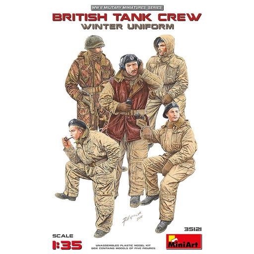 [ MINIART35121 ] MINIART British Tank Crew Winter uniform1/35