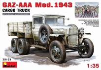 [ MINIART35133 ] GAZ AAA Mod 1943 Cargo Truck   1/35 