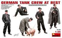 [ MINIART35198 ] Miniart German Tank Crew at rest 1/35
