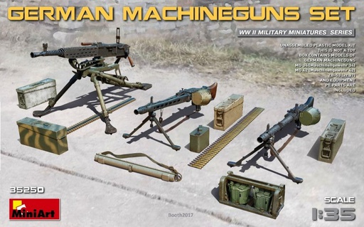 [ MINIART35250 ] german machineguns set