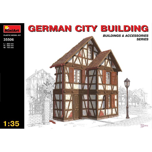 [ MINIART35506 ] MINIART German City Builing    1/35