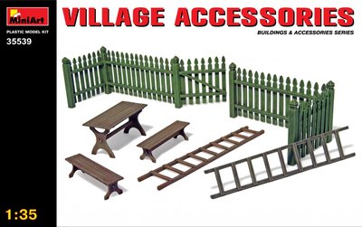 [ MINIART35539 ] VILLAGE ACCESSORIES 1/35