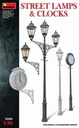 [ MINIART35560 ] STREET LAMPS & CLOCK