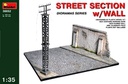 [ MINIART36051 ] Diorama with Park Wall         1/35