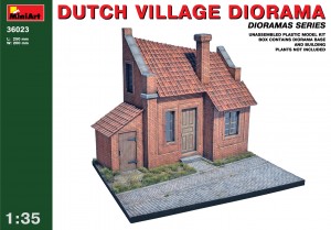 [ MINIART36023 ] MINIART Dutch Village Diorama  1/35