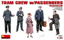 [ MINIART38007 ] Miniart Tram crew with passengers 1/35