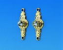[ MM11060 ] Classic crystal knob, 2 pcs