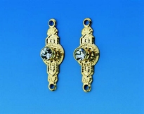 [ MM11060 ] Classic crystal knob, 2 pcs