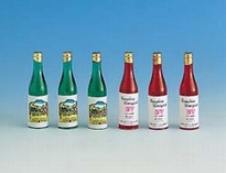 [ MM15200 ] Wine bottles (6 pcs)