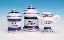 [ MM15405 ] Pharmacy pots, cobaltblue (24)