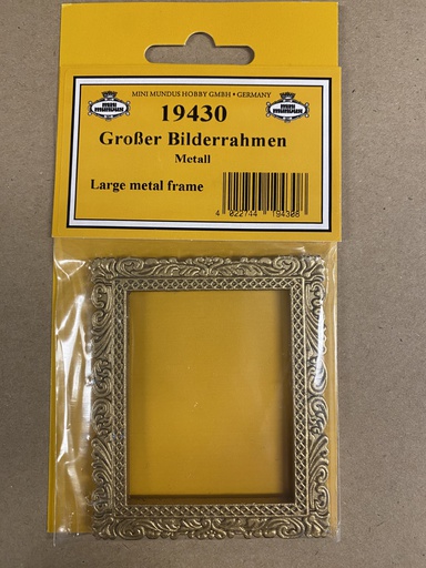 [ MM19430 ] Mini Mundus Grote Metalen Fotolijst