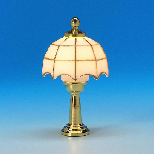 [ MM25950 ] Mini Mundus Tiffany tafellamp (5cm) - Serie Minilux