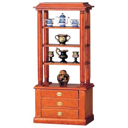 [ MM40102 ] Biedermeier vitrinekast 