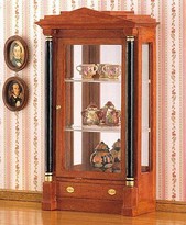 [ MM40105 ] Biedermeier display cabinet