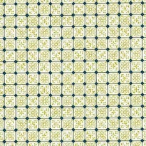 [ MM41174 ] Behang Wandtegels, Hoogglans oppervlak, groenblauw