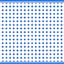 [ MM41170 ] Mini Mundus Behangpapier blauwe tegels (hoogglanzend - 47,5x16,8cm)