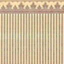 [ MM41178 ] Mini Mundus Behangpapier met strepen en rand (49,5x31cm)