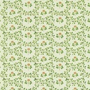 [ MM41193 ] Mini Mundus Behangpapier groene kransen met rozen (49,5x30cm)
