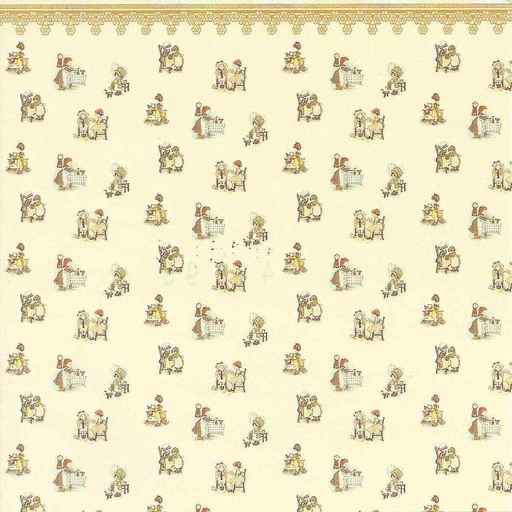 [ MM41198 ] Mini Mundus Behangpapier kinderkamer (49,5x30cm)