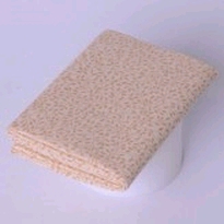 [ MM50981 ] Mini Mundus Stof - licht beige met patroon (50x29cm)