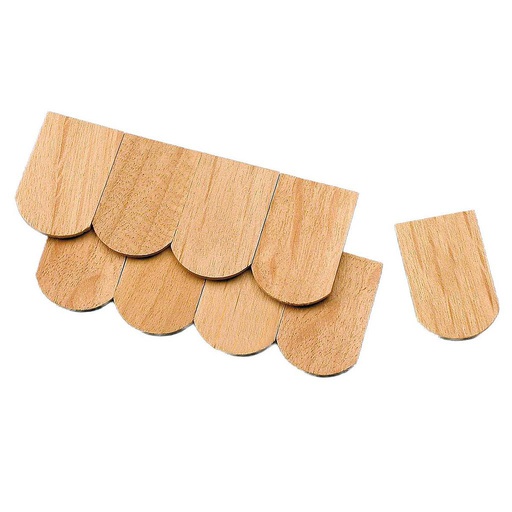 [ MM70055 ] Mini Mundus Dakpannen (500 stuks - 19 mm x 32 mm x 2 mm)