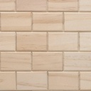 [ MM70800 ] Mini Mundus Houten facade stenen - 25 stuks