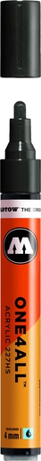 [ MOL227180 ] One4All 227HS 4 mm Signal Black verfstift