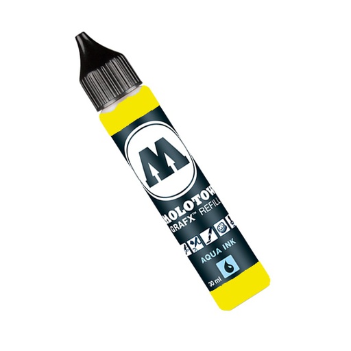 [ MOL693220 ] Molotow Refill 30 ml Neon Yellow Fluo