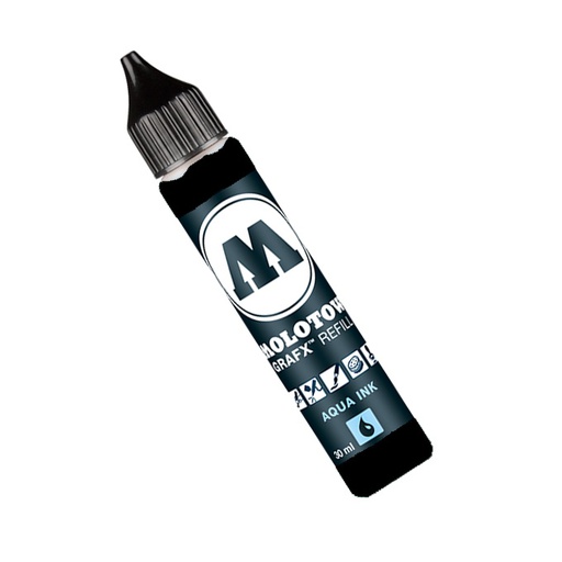 [ MOL693180 ] Molotow Refill 30 ml Signal Black