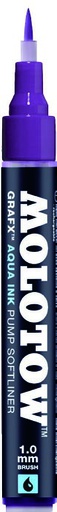 [ MOL727010 ] Grafx Aqua 1 mm Brush-Tip Purple