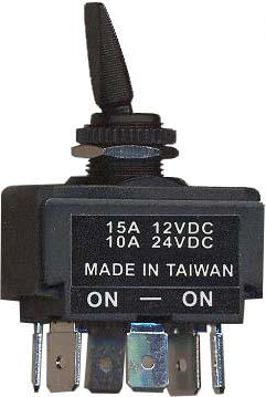 [ MU70751 ] kipschakelaar 12v /15a   24v/10a