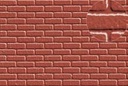 [ PL0404 ] Slaters Red Brick 7 mm Plastic Styrene Sheet 1/50 schaal 0