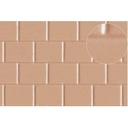 [ PL0414 ] Slaters tegel bestrating beige 9x6mm 18x30cm