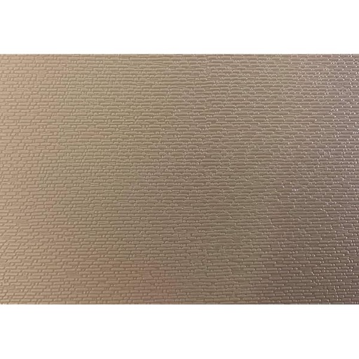 [ PL0420 ] Slaters stone courses 7mm scale  grey large 1/50 20x30cm