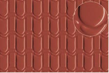 [ PL0440 ] Slater's Plastikard Pantile Roof Large 1/50 20x30cm