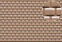 [ PL0442 ] Slaters'plasticard 2 mm dakleien1/200  18x30cm