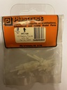 [ PLA93353 ] Plastruct Realistische Figuren 1/100 (9stuks)