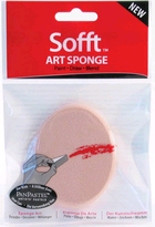 [ PP61041 ] Soft Art Sponge Big Oval (1)