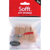 [ PP61100 ] Soft Art Sponge Bar Mixed (4)