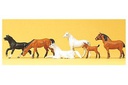 [ PRE10150 ] Preiser Paarden 1/87 HO