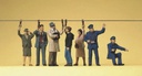 [ PRE10405 ] Preiser tram bestuurder/passagiers/conducteur  HO 1/87 