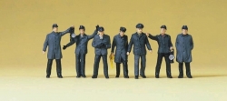 [ PRE10409 ] Preiser railway yard workers DB 1/87  7pcs