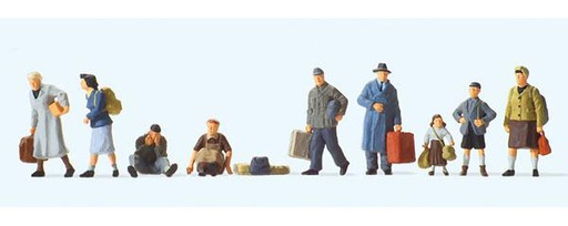[ PRE10611 ] Preiser Reizigers 1/87