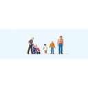 [ PRE10721 ] Preiser Familie uitstap 1/87