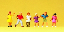 [ PRE14074 ] Preiser Schoolkinderen 1/87  HO