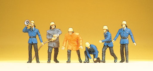 [ PRE14201 ] Preiser Brandweermannen 1/87